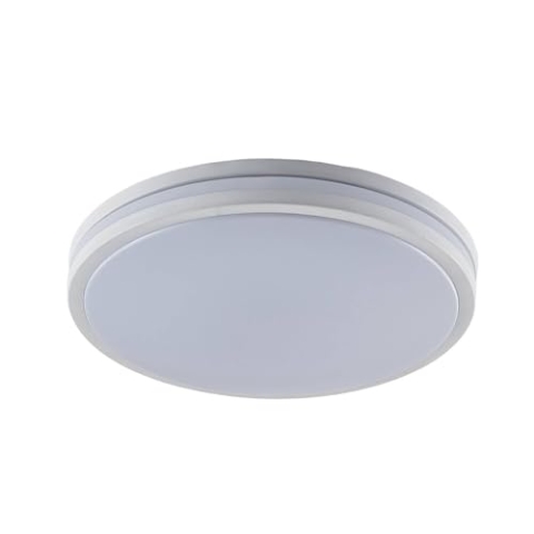 Lindby LED Deckenleuchte Arnim dimmbar mit Leselampe (Modern) in Weiß (1 flammig,) - Lampe Deckenlampe Badezimmerleuchte