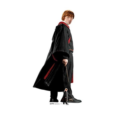 Star Cutouts Ltd Offizieller Pappaufsteller aus den Harry Potter Büchern, Pappe, Ron Uniform, 176 x 91 x 176 cm