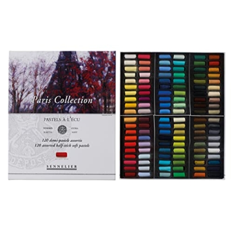 Sennelier Pastels Soft Half ST 120/PKG, mehrfarbig, 120 Stück (1 Stück)