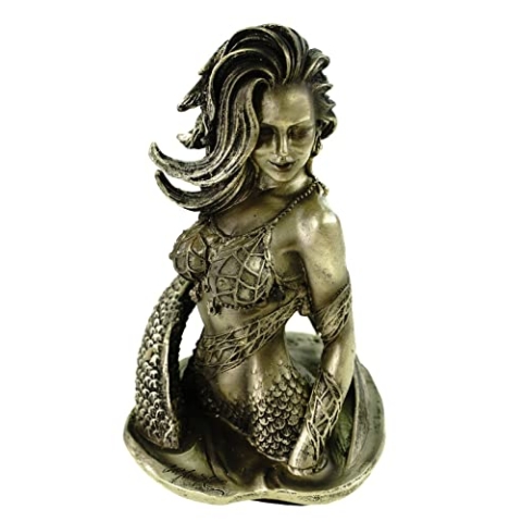VOGLER Joh. Vogler GmbH Monte M.Moore Meerjungfrau Die Einladung Sirene 19 cm Mermaid sexy Akt Frau Figur