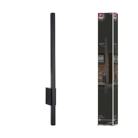 Paulmann 94742 LED Außenleuchte Wandleuchte Stan seewasserresistent IP44 800mm 3000K 11,5W 300lm 230V Anthrazit Alu Warmweiß
