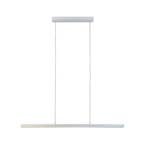 Paulmann 79886 LED Pendelleuchte Smart Home Zigbee Lento Tunable White 3x2100lm 3x13,5W Chrom matt dimmbar Pendel