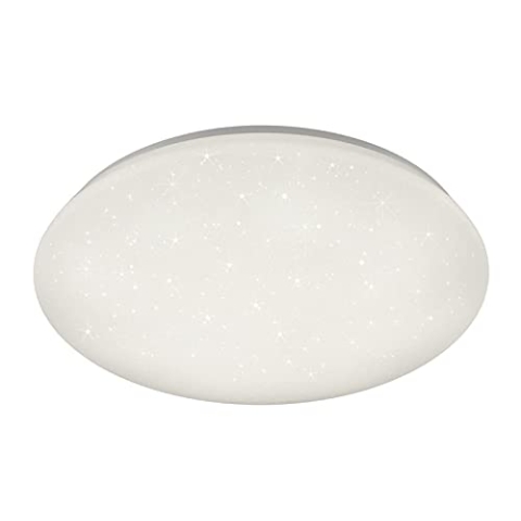 Reality Leuchten LED Deckenleuchte Potz R62603000, Acryl weiß, inkl LED 21 Watt,