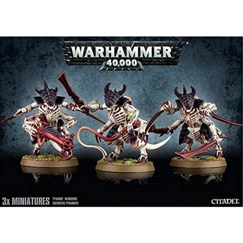 Games Workshop 251,765,069,331.4 cm Tyranid Warriors, Schwarz