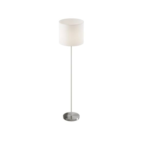 Lindby Stehlampe Everly (Modern) in Weiß aus Textil (1 flammig, E27) - Stehleuchte Standleuchte Floor Lamp Wohnzimmerlampe Wohnzimmerleuchte