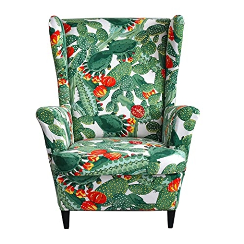 Meigeh Ohrensessel überzug Sesselhusse Sesselbezug Sessel-Überwürfe Ohrensessel Überzug Sesselbezug