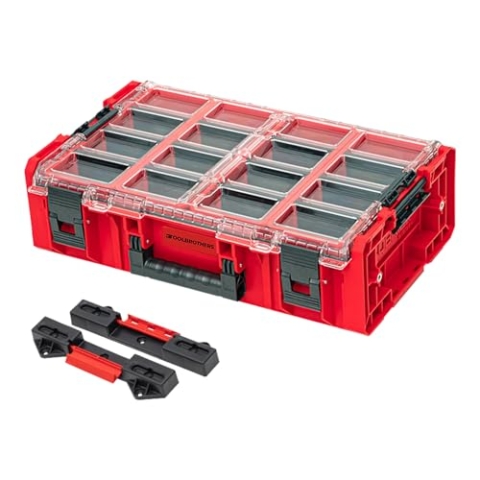 Toolbrothers RHINO XXL Organizer ULTRA Höhe XXL + Connect-Adapter 582 x 387 x 172 mm 19,5 l stapelbar IP66