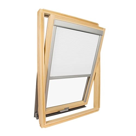 Dachfenster-Rollo, isolierend, für Velux-Typ, Weiß, Code CK04