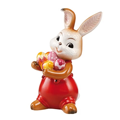 Goebel Ostern kann kommen Osterhase, Steingut, Mehrfarbig, 15,5x9,5x8cm