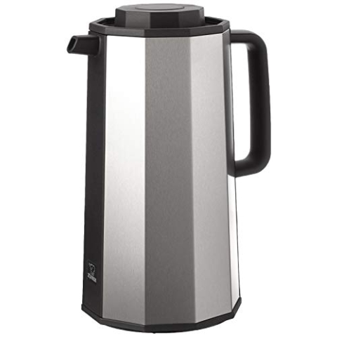 Zojirushi AH-EAE10SA Glas-Vakuumkaraffe, 1,0 Liter, silber