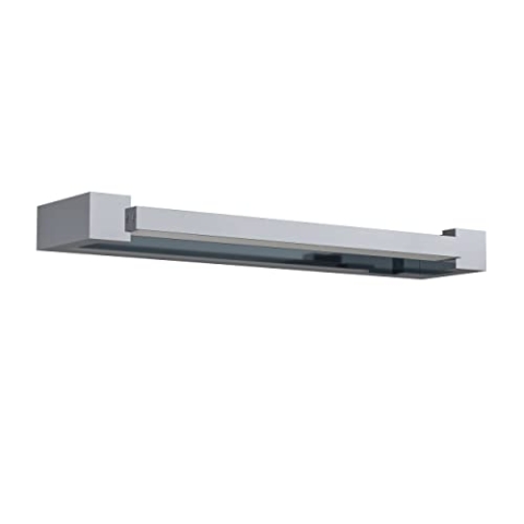 EGLO LED Wandleuchte Gemiliana, Wandlampe aus Metall und Kunststoff in Weiß, Bad Spiegellampe, Badezimmer und Flur Lampe, neutralweiß, IP44