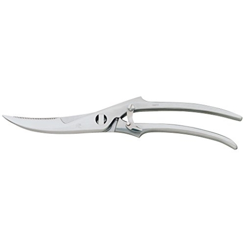 WMF Geflügelschere mit Knochenbrecher 25 cm, Cromargan Edelstahl matt, Sicherheitsverschluß, spülmaschinengeeignet