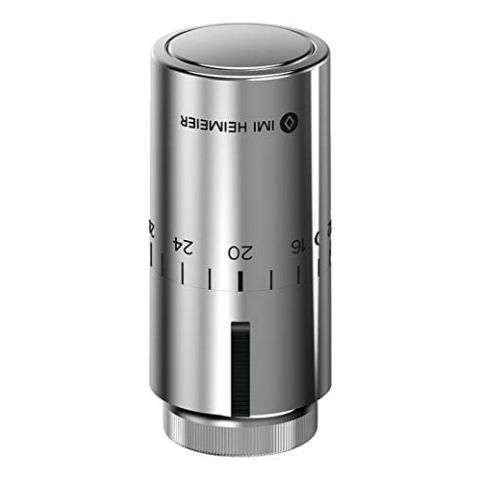 IMI Heimeier Thermostat-Kopf Halo 7500-00.501 verchromt 6-28°C Heizkörperregler