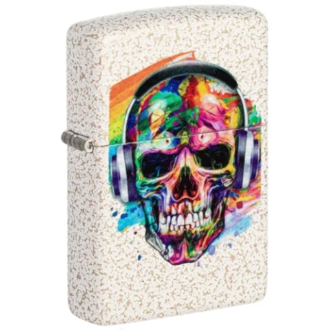 ZIPPO - Benzin - FEUERZEUG - 60006144 Skull Headphones