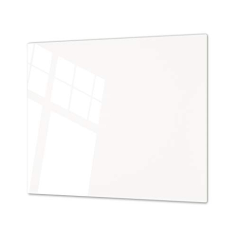 Kochplattenabdeckung Stove Cover und Schneideplatten SINGLE mit 60 x 52 cm und DOUBLE - zwei Bretter mit 30 x 52 cm D17 Schwarz-Weiß-Serie: White