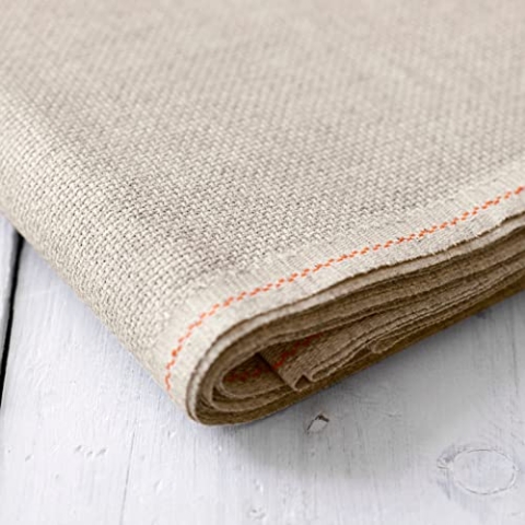 Aida 16 Ct. Rustikaler Zweigart-Stoff, Handarbeit, Leinwand, Kreuzstich-Stoff, 100% Baumwolle (150 x 50 cm)
