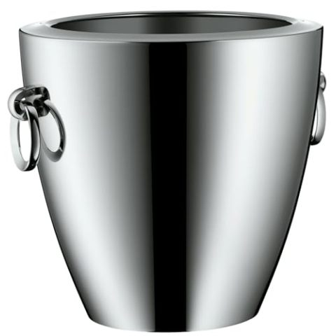 WMF Jette Champagnerkühler doppelwandig 24 cm, Sektkühler, Edelstahl Cromargan poliert