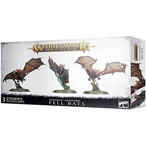 Warhammer AoS - Soulblight Gravelords Fell Bats