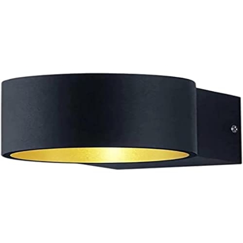 Trio Leuchten LED Wandleuchte Lacapo 223410132, Metall schwarz matt, 1x 4.3 Watt, 15.0 x 10.5 x 6.0 cm