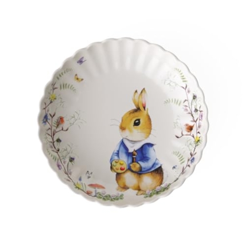 Villeroy & Boch Spring Fantasy mittel, Max, Schale für Süßigkeiten, Premium Porzellan, 24 x 4,5 cm, bunt, 24 x 4,5