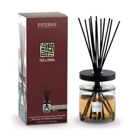 Esteban Paris Teak und Tonka Bouquet Duft Ellipse 500 ml