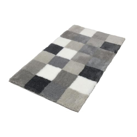Kleine Wolke Caro Badteppich, Mikrofaser, Flanell, 1 cm cm, 85 x 150 cm