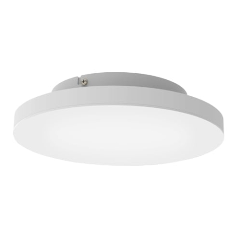 EGLO connect.z Smart-Home LED Panel Turcona-Z, Deckenlampe Ø 30 cm, ZigBee, App und Sprachsteuerung Alexa, Lichtfarbe einstellbar (warmweiß-kaltweiß), RGB, dimmbar