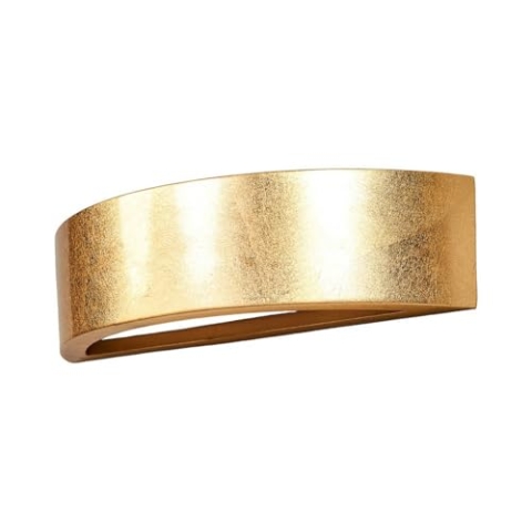 Lindby Wandleuchte, Wandlampe Innen Jasin (Modern) in Gold/Messing aus Gips/Ton (1 flammig E14) - Wandstrahler Wandbeleuchtung Schlafzimmer Wohnzimmer Wohnzimmerleuchte