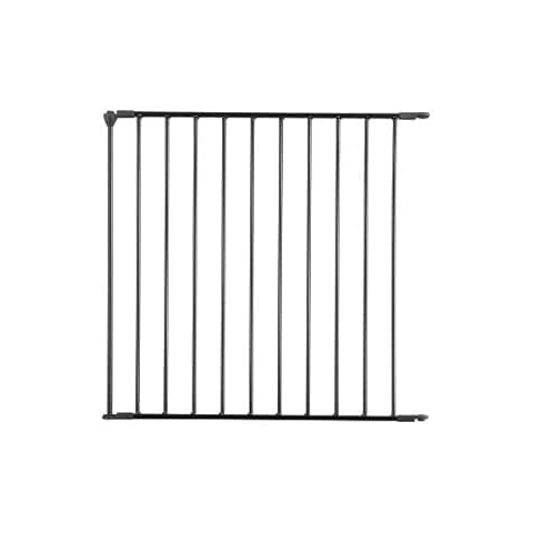 Safetots Mehrfachpaneel-Kaminumgebung, Erweiterungsplatte, Metall, 72cm, Schwarz, Erweiterung für Kinder- und Haustier-Kaminschutz und Brandschutz