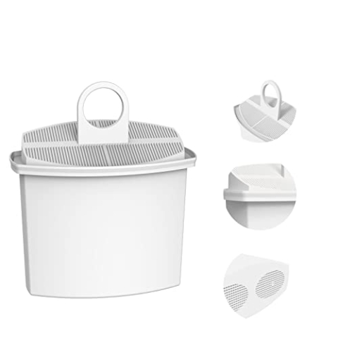 AllSpares Wasserfilter (6x) für Kaffeemaschinen geeignet für Braun PureAqua BRSC006 / KWF2
