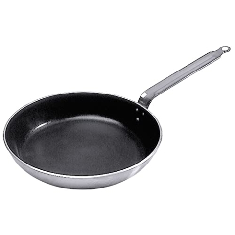 Contacto Pfanne 24 cm, Aluminium mit Eisenstiel, mit Antihaft-Beschichtung