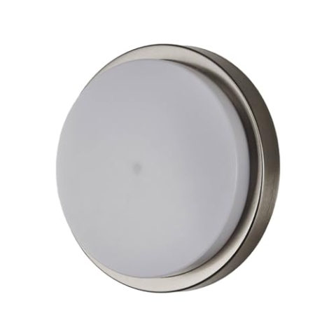 Lindby Fero (Modern) in Alu (1 flammig, E27) Badezimmerleuchte