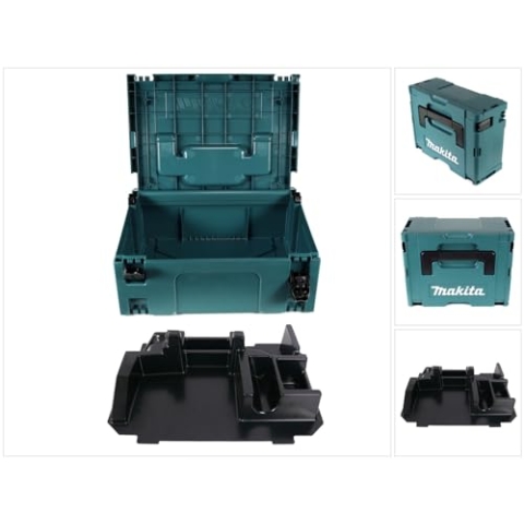 Makita MAKPAC 2 Systemkoffer - mit Einlage für BDA/DDA 351