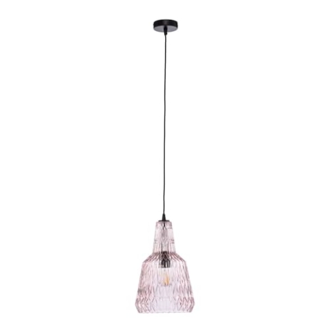 Lindby Pendelleuchte Belarion (Retro, Vintage Antik) aus Glas (1 flammig E27) - Hängelampe Esstischlampe Hängeleuchte Wohnzimmerleuchte