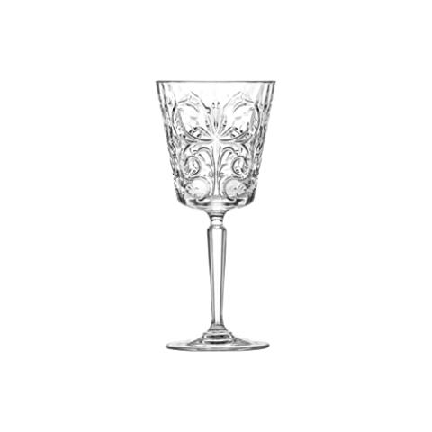RCR 26637020006 Tattoo Weinkelche aus Kristallglas, 29 cl/290 ml, 6er-Set