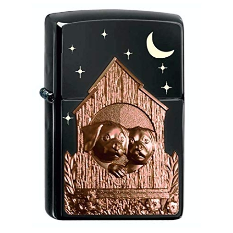 Zippo Dog House Emblem - Ebony - Limited Edition xxx/1000