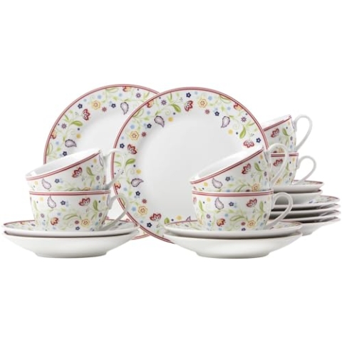Ritzenhoff & Breker Kaffeeservice Doppio Shanti, 18-teilig