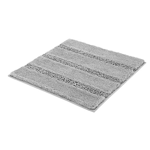 Kleine Wolke Badteppich Monrovia, Platin, 60 x 60 cm