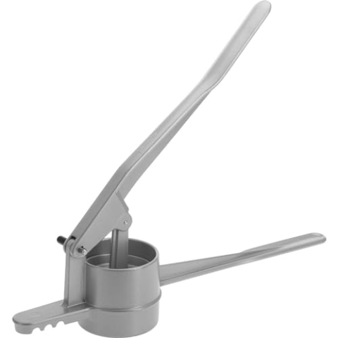 Westmark Spätzle-/Kartoffelpresse, Retro-Verpackung, Aluminiumdruckguss, 41 x 9,3 x 11 cm, Spätzlepress, Silber, 6110RT60