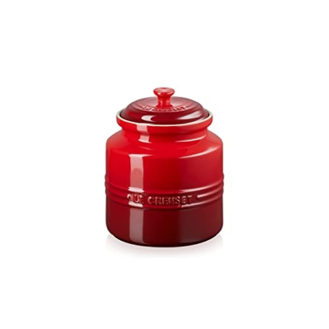 Le Creuset Gebäckdose aus Steinzeug, 2,4 Liter, Kirschrot, 91026725060000