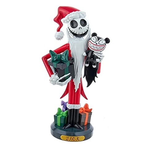 Disney Nightmare Before Christmas Jack mit Vampir-Nussknacker, 25,4 cm, Mehrfarbig