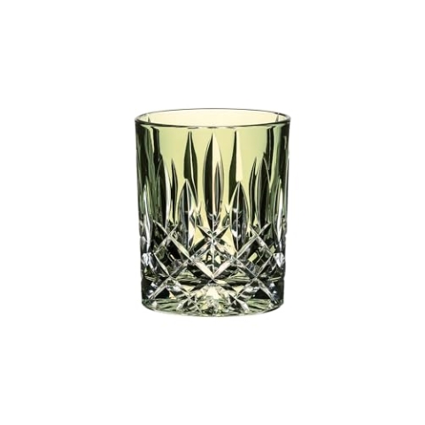 RIEDEL Laudon Tumbler, hellgrünes Kristallglas, Einzelpackung, maschinell gefertigt
