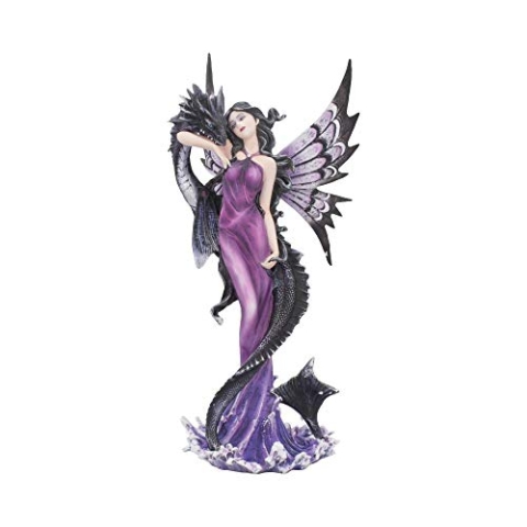 Nemesis Now Guardians Embrace Dekofigur, klein, 29 cm, Violett