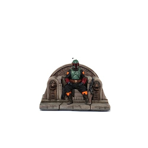 Iron Studios 1:10 Boba Fett auf Thron – Der Mandalorianer