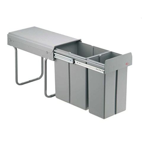 Wesco Bio Double 757621-85 Einbau Abfallsammler Abfalltrennsystem Mülleimer