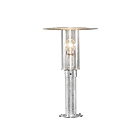 Konstsmide Mode 661-320 Sockelleuchte B: 28cm T: 28cm H: 44,5cm / 1x60W / IP54 / galvanisiert/verzinkt