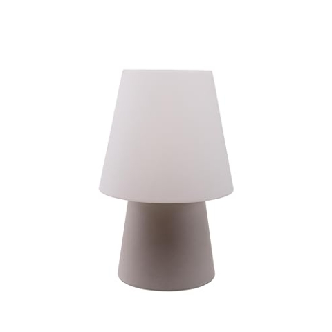 8 seasons design | warmweiße LED Beleuchtung | Designobjekt Shining No.1 (H 60 cm, UV-beständig, Designbeleuchtung Indoor & Outdoor) | sand