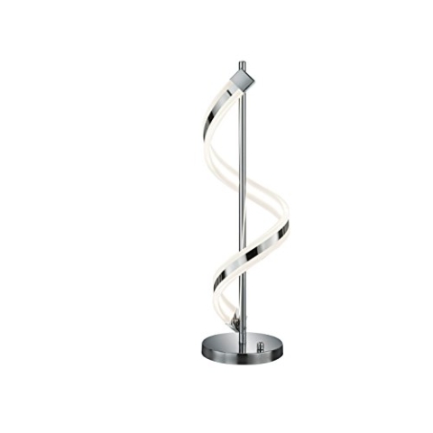 Trio Leuchten LED Tischleuchte Sydney 572910106, Metall chrom, inkl. 14.5 Watt LED, 572910106 Sydney, 20 x 20 x 63 cm