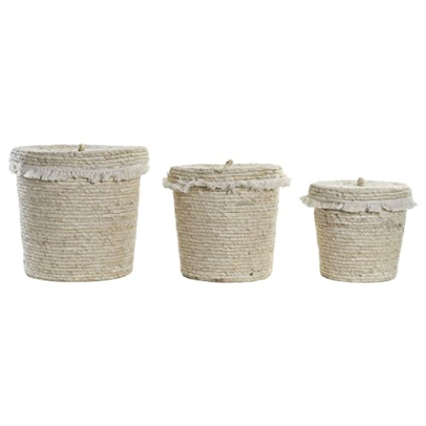 DKD Home Decor Körbe-Set, Standard