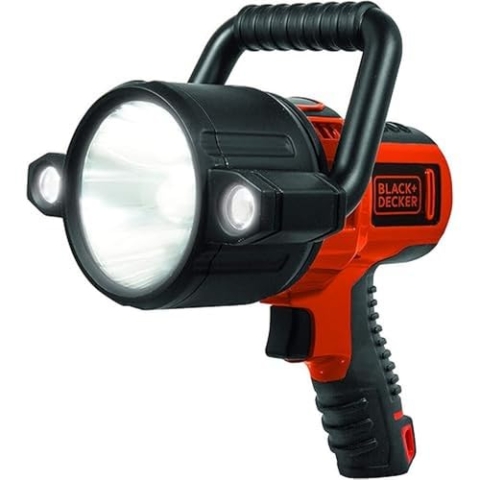 BLACK + DECKER SLV2B - Wiederaufladbarer Scheinwerfer / Blitzlicht 750 Lumen 10W LED